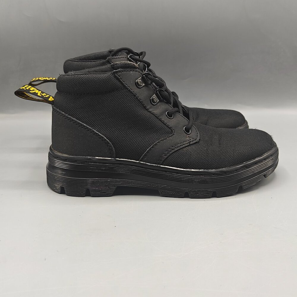 Dr Martens Air Wair Bonny Women's Size 6 US Black Fabric Lace Up Boots Pre-Owned